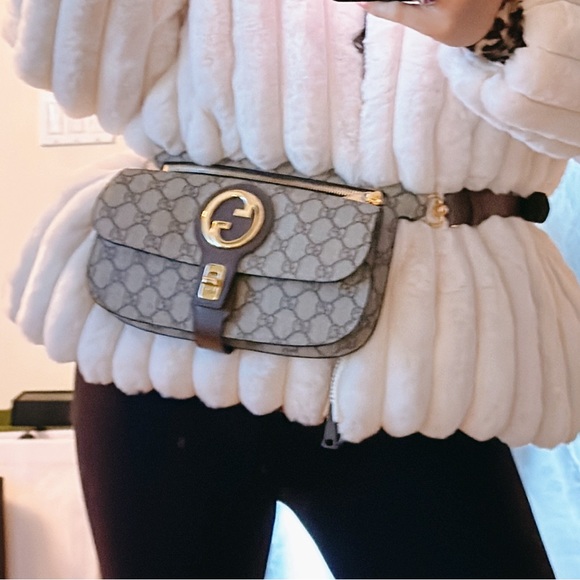 Brand new GUCCI BLONDIE BELT BAG BEIGE ALL SALES ARE FINAL - Picture 4 of 15